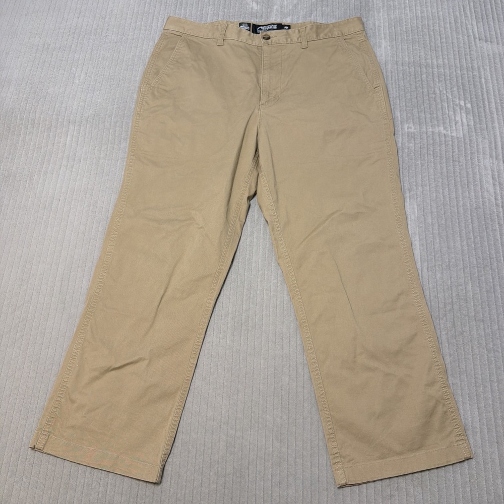 Mountain Khakis Original Mountain Pants Mens 36x27 Straight Leg Relaxed Fit Look